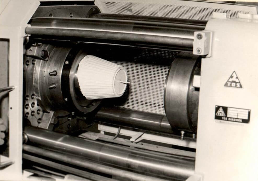1975 - Der erste gespritzte Teil - Dekorationsblumentopf