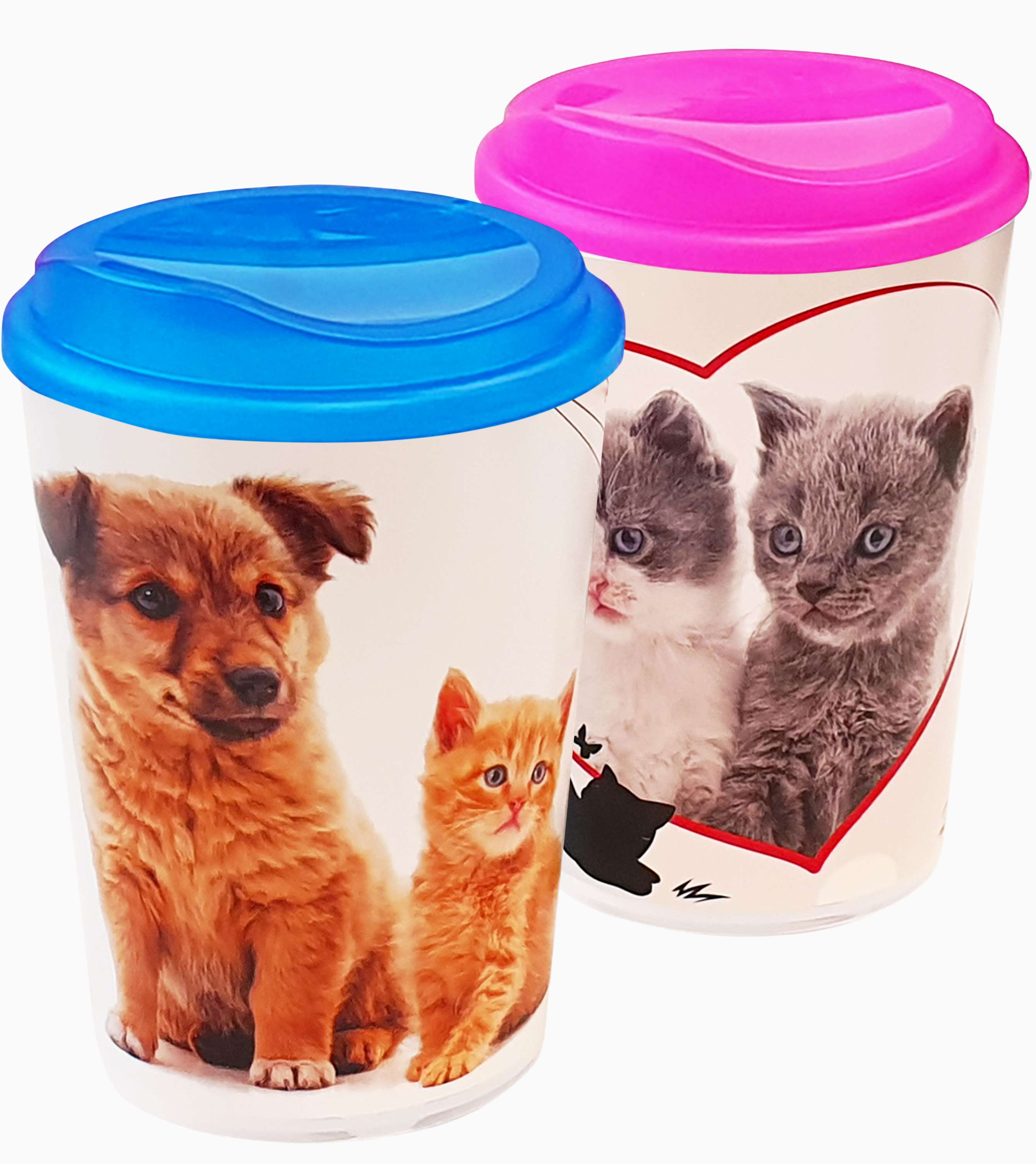 Cup 2,5 dl with drinker - pets